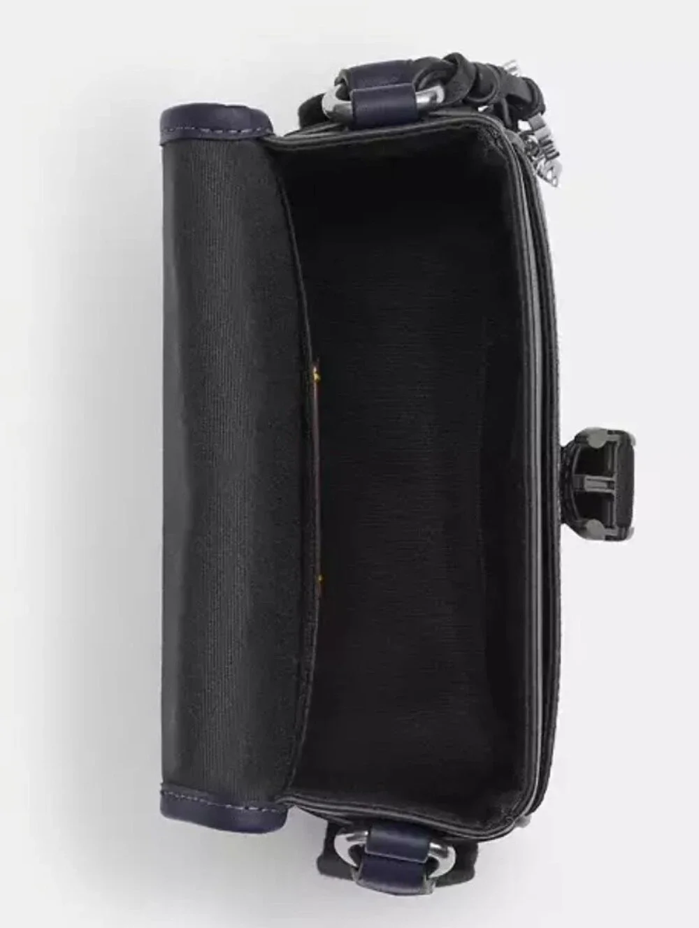 Coach Racer Crossbody Bag In Signature Canvas With Charms